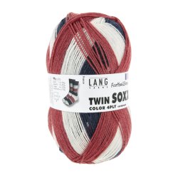 Lang Yarns - Twin Soxx 4Ply. Fv 597 France