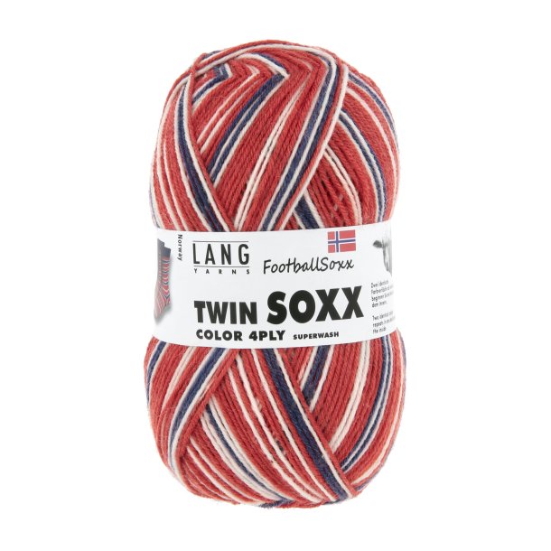 Lang Yarns - Twin Soxx 4Ply. Fv 600 Norway