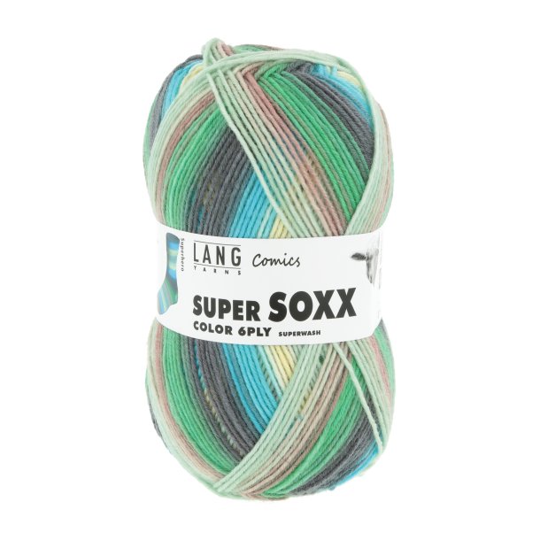 Lang Yarns - Super Soxx Color 6PLY Fv. 910-0369 Multi