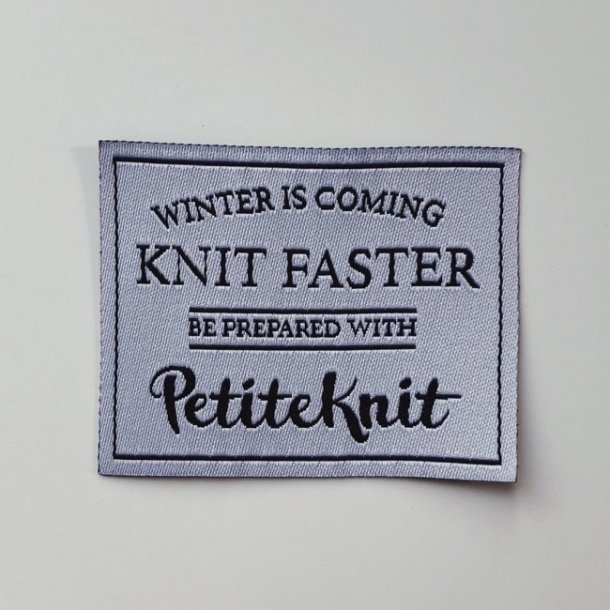 PetiteKnit Mrkelap - WINTER IS COMING