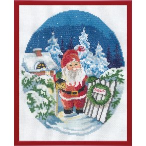 Nissen Byder Velkommen - Permin Broderikit