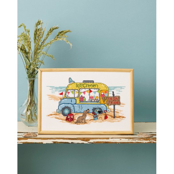 Permin - Broderi Kit " Icecream Truck " (13-3428)