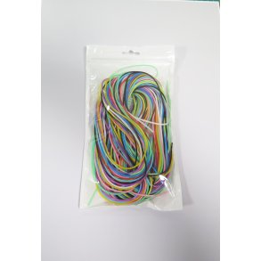 Maskewirer i bld plast - 12 stk Tynd 2mm / 300 cm 9265