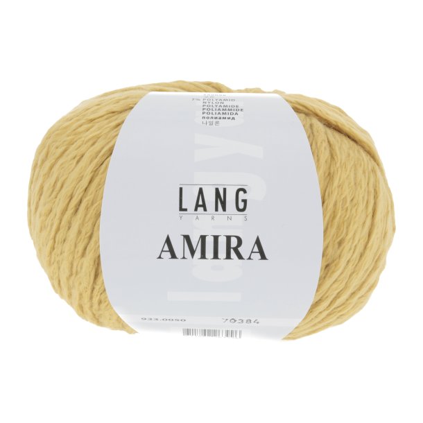 Lang Yarns - Amira Fv. 50 Brndt Gul