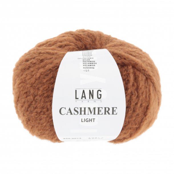 Lang Yarns - Cashmere Light fv. 15 Rust