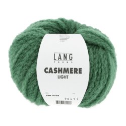 Lang Yarns - Cashmere Light fv. 18 Mrk Grn