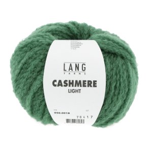 Lang Yarns - Cashmere Light fv. 18 Mrk Grn