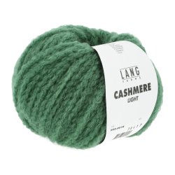 Lang Yarns - Cashmere Light fv. 18 Mrk Grn