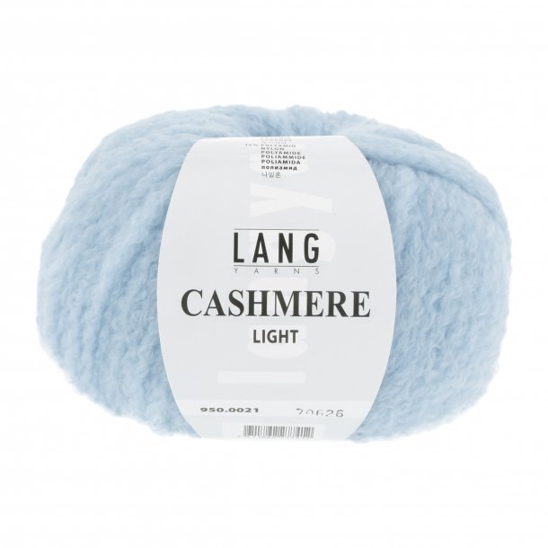 Lang Yarns - Cashmere Light fv. 21 Lys Bl