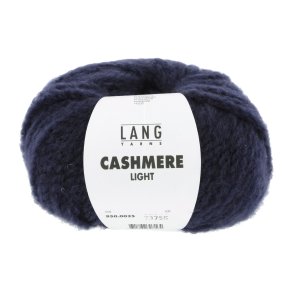 Lang Yarns - Cashmere Light fv. 35 Marine Bl