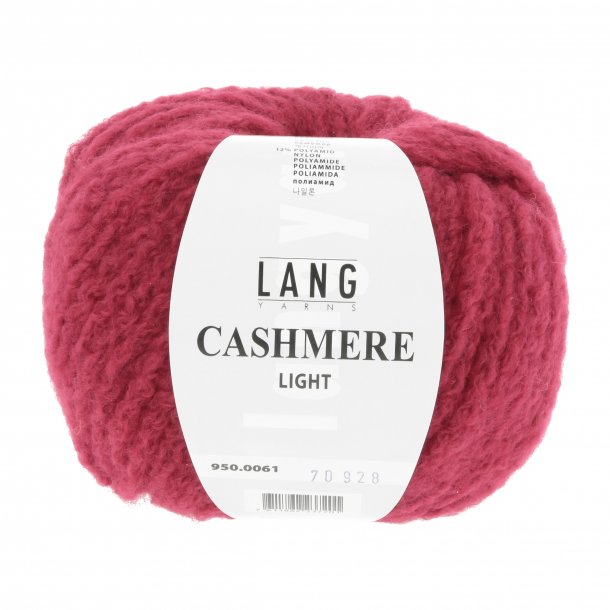 Lang Yarns - Cashmere Light fv. 61 Rd