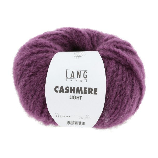 Lang Yarns - Cashmere Light fv. 65 Fuchsia