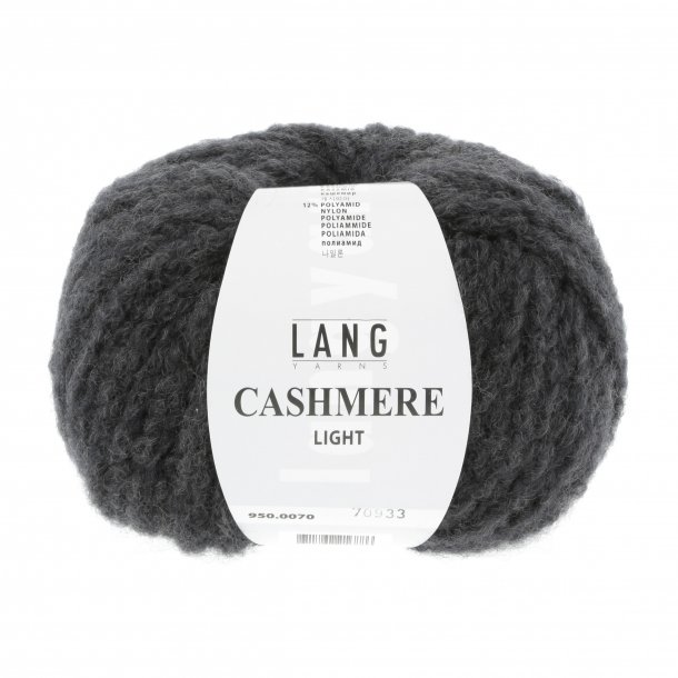 Lang Yarns - Cashmere Light fv. 70 Koks Gr