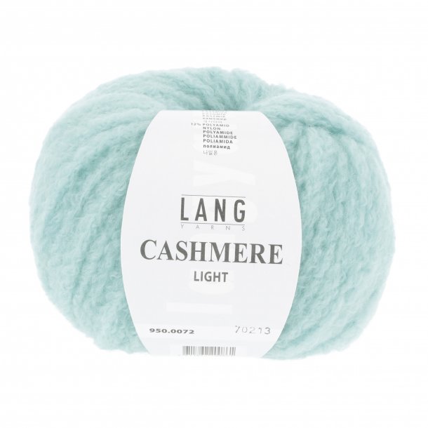 Lang Yarns - Cashmere Light fv. 72 Lys Turkis