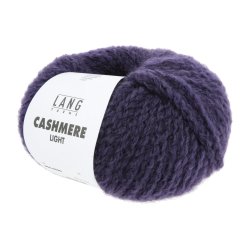 Lang Yarns - Cashmere Light fv. 90 M�rk Lilla