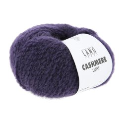 Lang Yarns - Cashmere Light fv. 90 M�rk Lilla