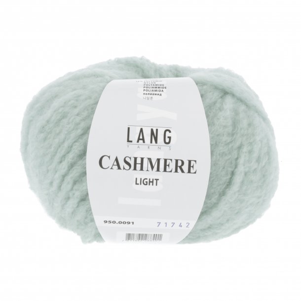 Lang Yarns - Cashmere Light fv. 91 Lys Salvie Grn