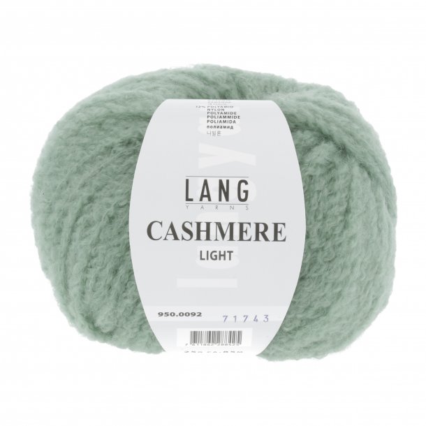 Lang Yarns - Cashmere Light fv. 92 Salvie Grn