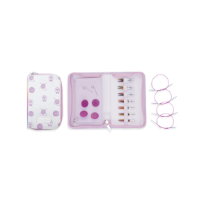 Knitpro - Symfonie 2 Mini - Set med 7 par udskiftelige rundpinde ( 55501 )