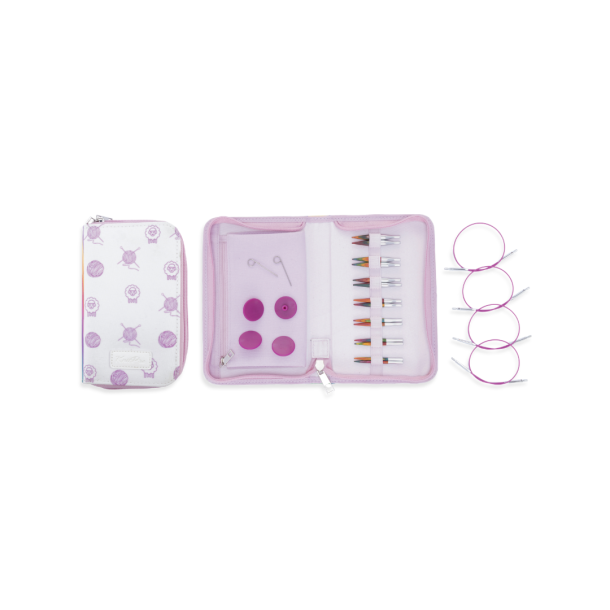 Knitpro - Symfonie 2 Mini - Set med 7 par udskiftelige rundpinde ( 55501 )