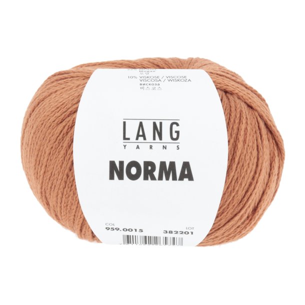 Lang Yarns - Norma Fv. 15 Brun Orange