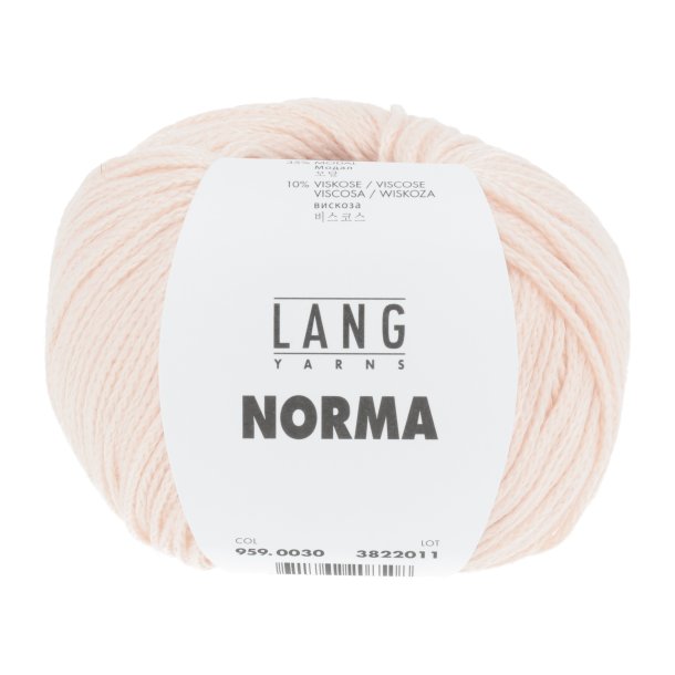 Lang Yarns - Norma Fv. 30 Lys Salmon