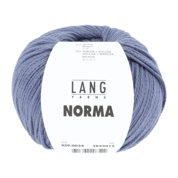 Lang Yarns - Norma Fv. 34 Mrk Jeans