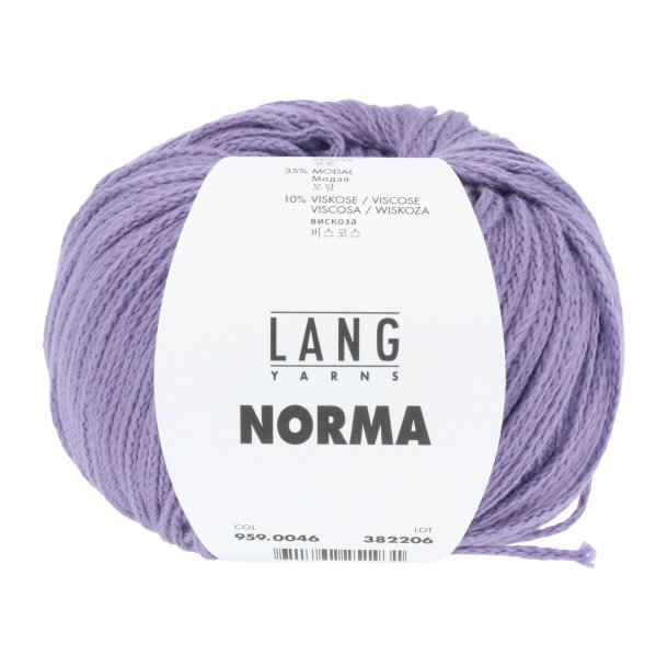 Lang Yarns - Norma Fv. 46 Mellem Lilla