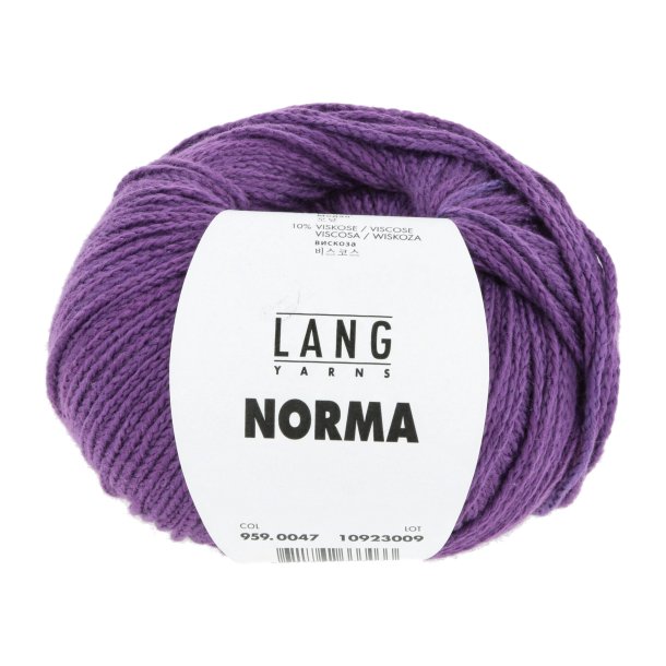 Lang Yarns - Norma Fv. 47 Lilla