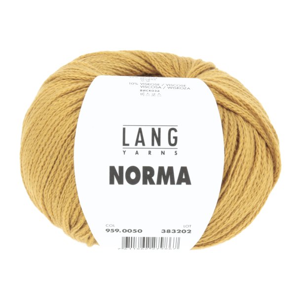 Lang Yarns - Norma Fv. 50 Sennep Gul