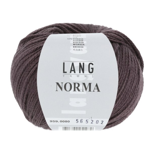 Lang Yarns - Norma Fv. 80 Aubergine