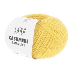 Lang Yarns - Cashmere Ekstra Lace Fv. 13 Gul