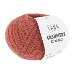 Lang Yarns - Cashmere Ekstra Lace Fv. 15 Kobber