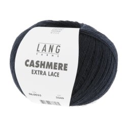 Lang Yarns - Cashmere Ekstra Lace Fv. 25 Navy