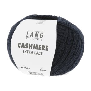 Lang Yarns - Cashmere Ekstra Lace Fv. 25 Navy