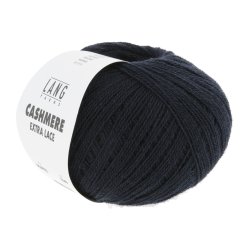 Lang Yarns - Cashmere Ekstra Lace Fv. 25 Navy