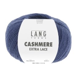 Lang Yarns - Cashmere Ekstra Lace Fv. 35 Marine Bl