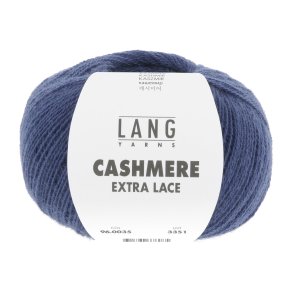 Lang Yarns - Cashmere Ekstra Lace Fv. 35 Marine Bl