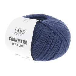 Lang Yarns - Cashmere Ekstra Lace Fv. 35 Marine Bl