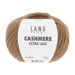 Lang Yarns - Cashmere Ekstra Lace Fv. 39 Camel