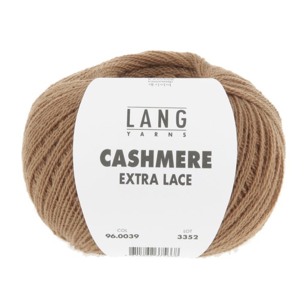 Lang Yarns - Cashmere Ekstra Lace Fv. 39 Camel