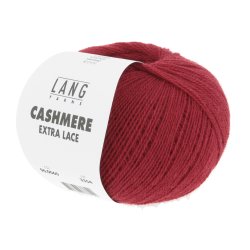 Lang Yarns - Cashmere Ekstra Lace Fv. 60 Rd