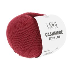 Lang Yarns - Cashmere Ekstra Lace Fv. 60 Rd