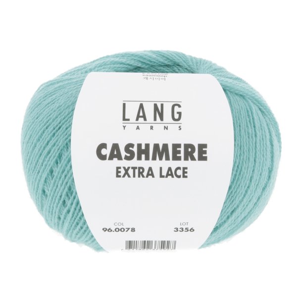 Lang Yarns - Cashmere Ekstra Lace Fv. 78 Teal
