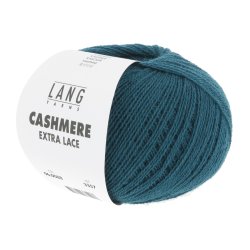Lang Yarns - Cashmere Ekstra Lace Fv. 88 Petrol