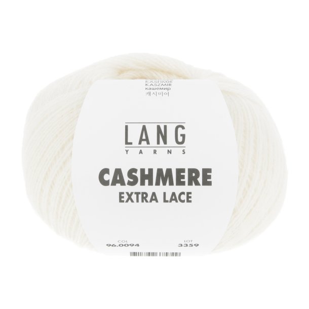 Lang Yarns - Cashmere Ekstra Lace Fv. 94 Natur