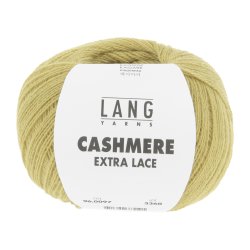 Lang Yarns - Cashmere Ekstra Lace Fv. 97 Lys Oliven