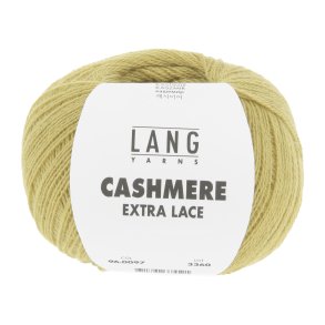 Lang Yarns - Cashmere Ekstra Lace Fv. 97 Lys Oliven