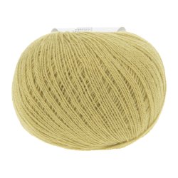 Lang Yarns - Cashmere Ekstra Lace Fv. 97 Lys Oliven