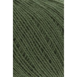 Lang Yarns - Cashmere Ekstra Lace Fv. 98 Mrk Oliven